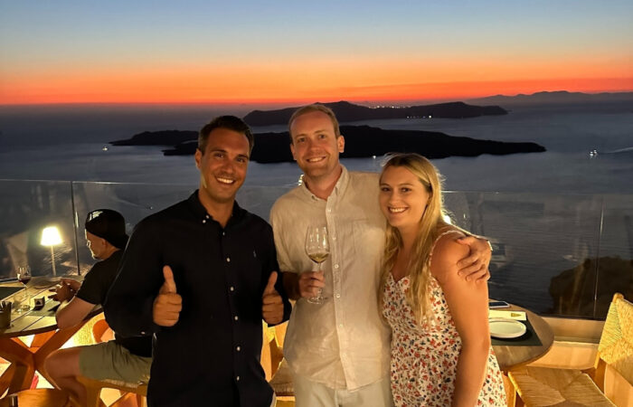 The most romantic wine tour in Santorini